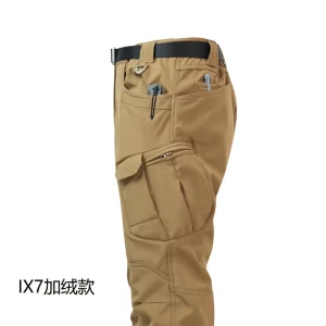 Outdoor Wear-resistant Waterproof Pants, Stretchy and Loose Fit