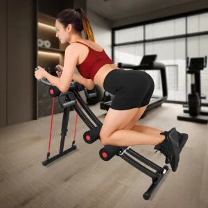 GIKPAL Foldable Ab Machine Ab Workout Equipment for Home