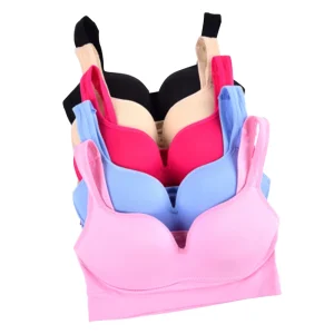 Sports Bra 5 Colors Ladies Padded Push up Yoga Fitness Daily Wear Wire Free Bra