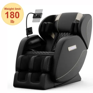Full Body Massage Chair with Heating, Airbags, Foot Roller & Touch Screen